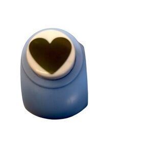Blue Heart-Shaped Craft Punch